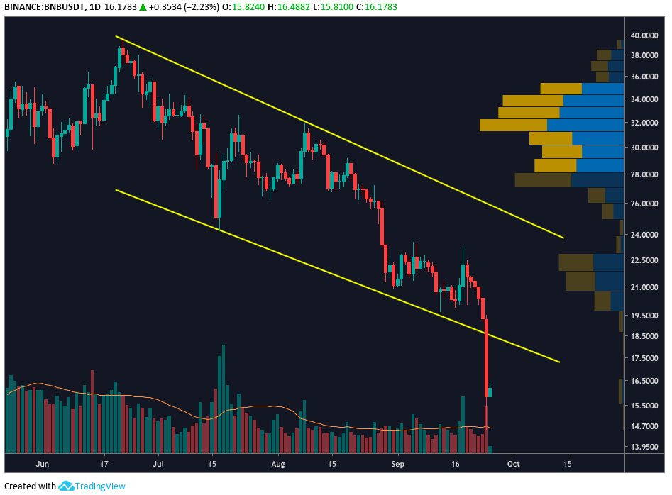 BNB/USDT Daily Chart